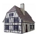 maquettes maisons alsaciennes